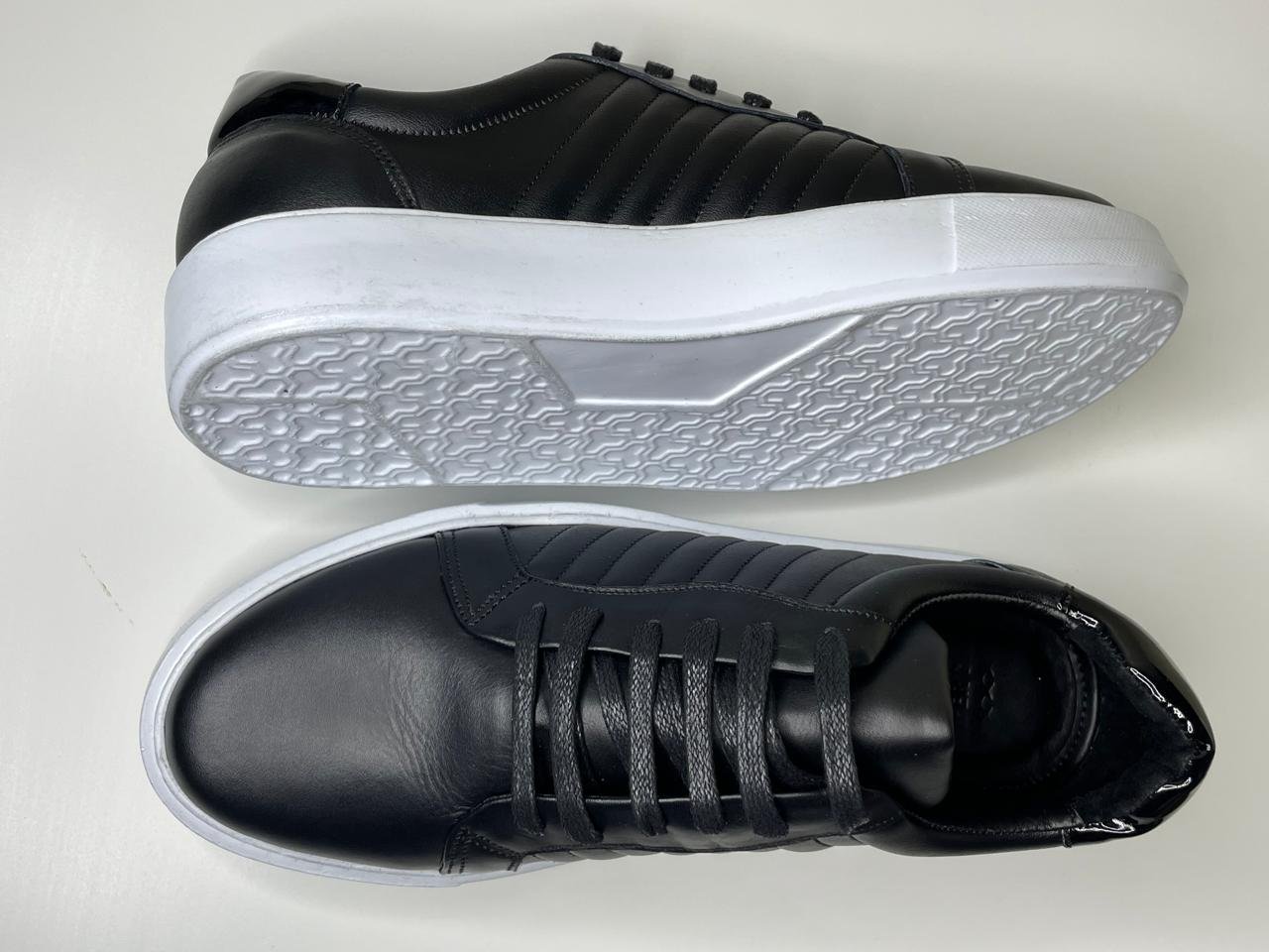 Chaussure noir cuir homme guinée conakry